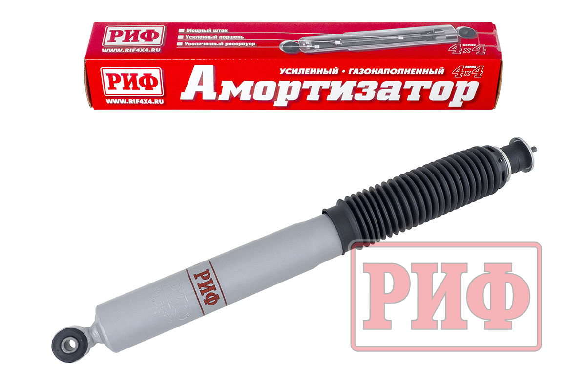Амортизатор РИФ передний газовый УАЗ Патриот лифт 100 мм SAG277