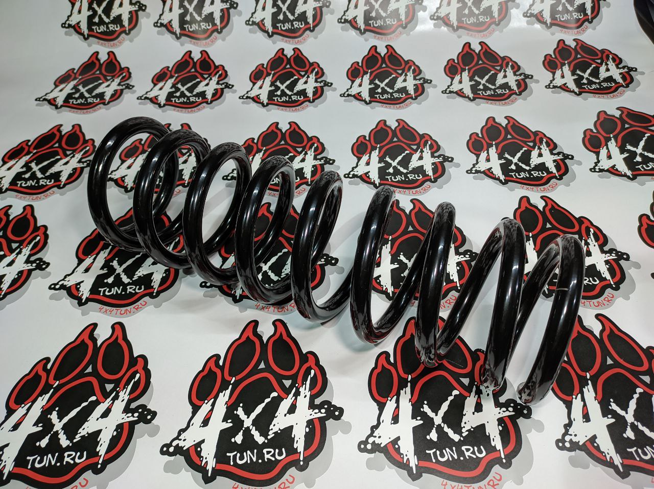 Пружины 4x4tun передние УАЗ Патриот +50 кг лифт 50 мм, 2 шт  4x4tun-060-750B