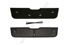 Защитная сетка и заглушка решетки переднего бампера Русская артель Nissan Qashqai 2006-2010  ZRN-127002