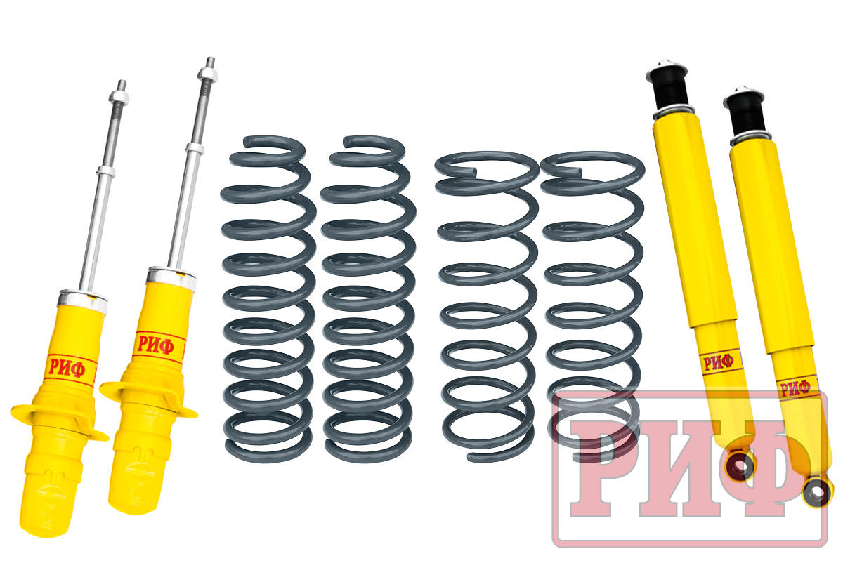 Лифт-комплект РИФ для SsangYong Rexton 1 лифт 30 мм +75 кг RIF-REX1