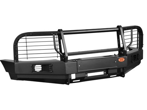 Передний силовой бампер с площадкой лебёдки на УАЗ Патриот, УАЗ Пикап OJeep 02.001.13