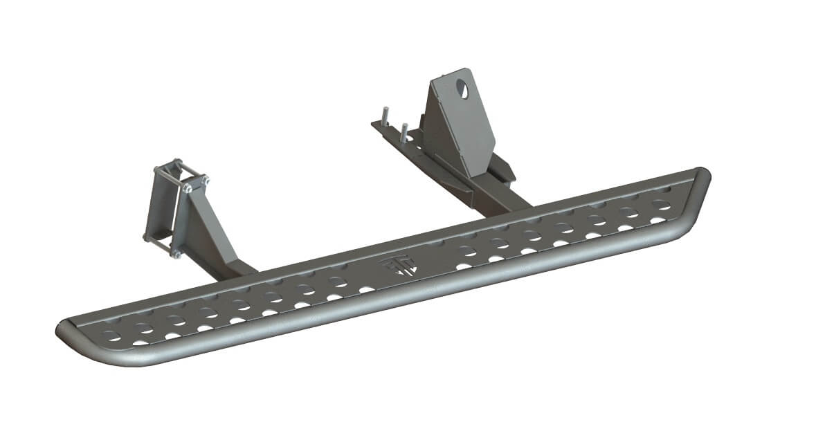 Пороги силовые Toyota Land Cruiser 105 цельная ступень STC-TLC105-S-C1