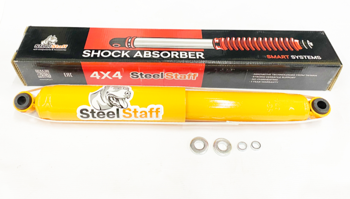 Амортизатор SteelStaff задний УАЗ Хантер/Патриот/Буханка лифт 50 мм газовый  SSG-5302