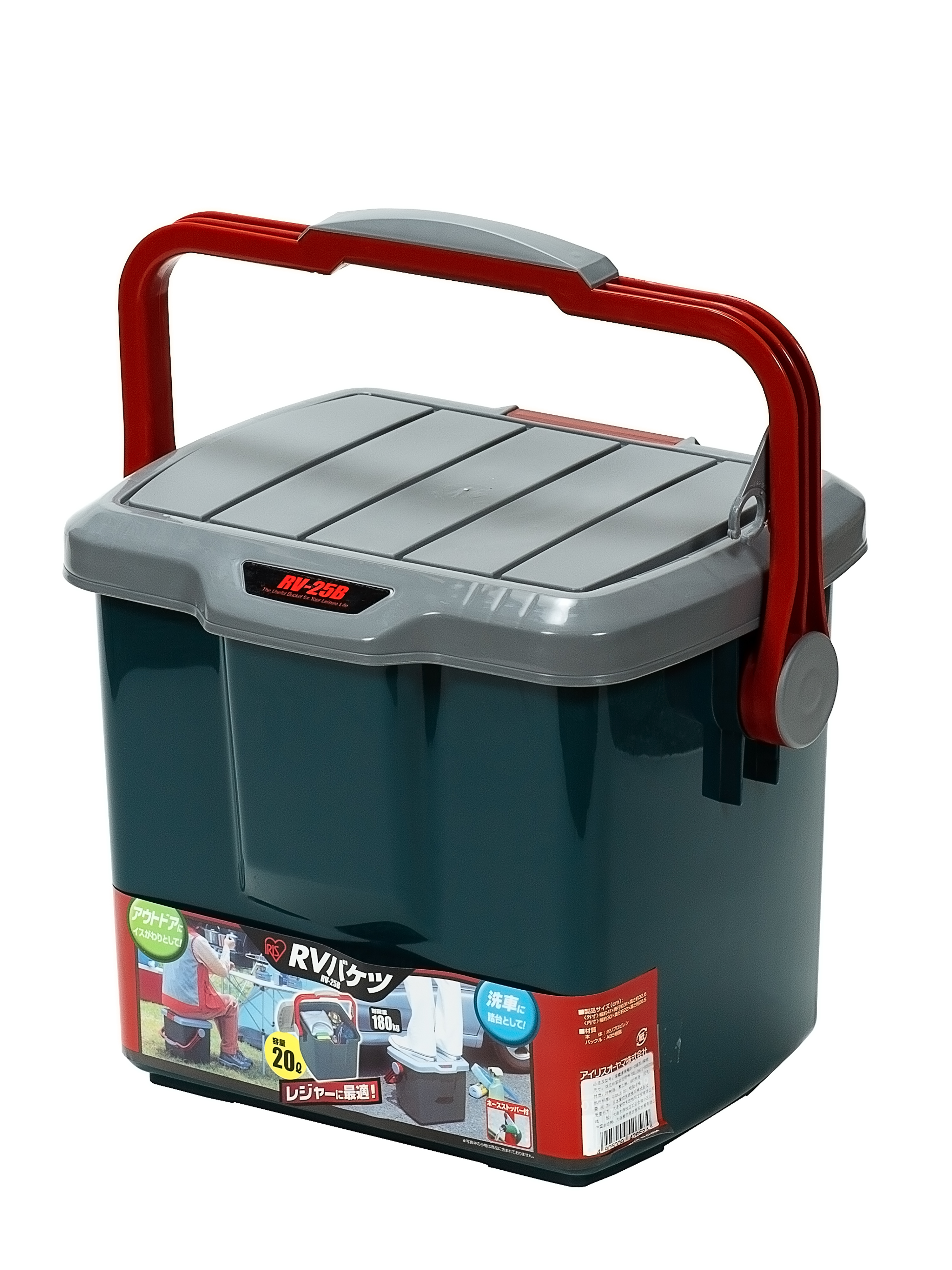 Ящик экспедиционный IRIS RV BOX Bucket 25B, 20 литров 41x31x32,5 см.  Bucket 25B