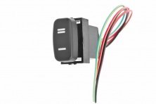 Кнопка ВКЛ/ВЫКЛ, оранжевый, универсальная MITSUBISHI RIF22-1-5110505