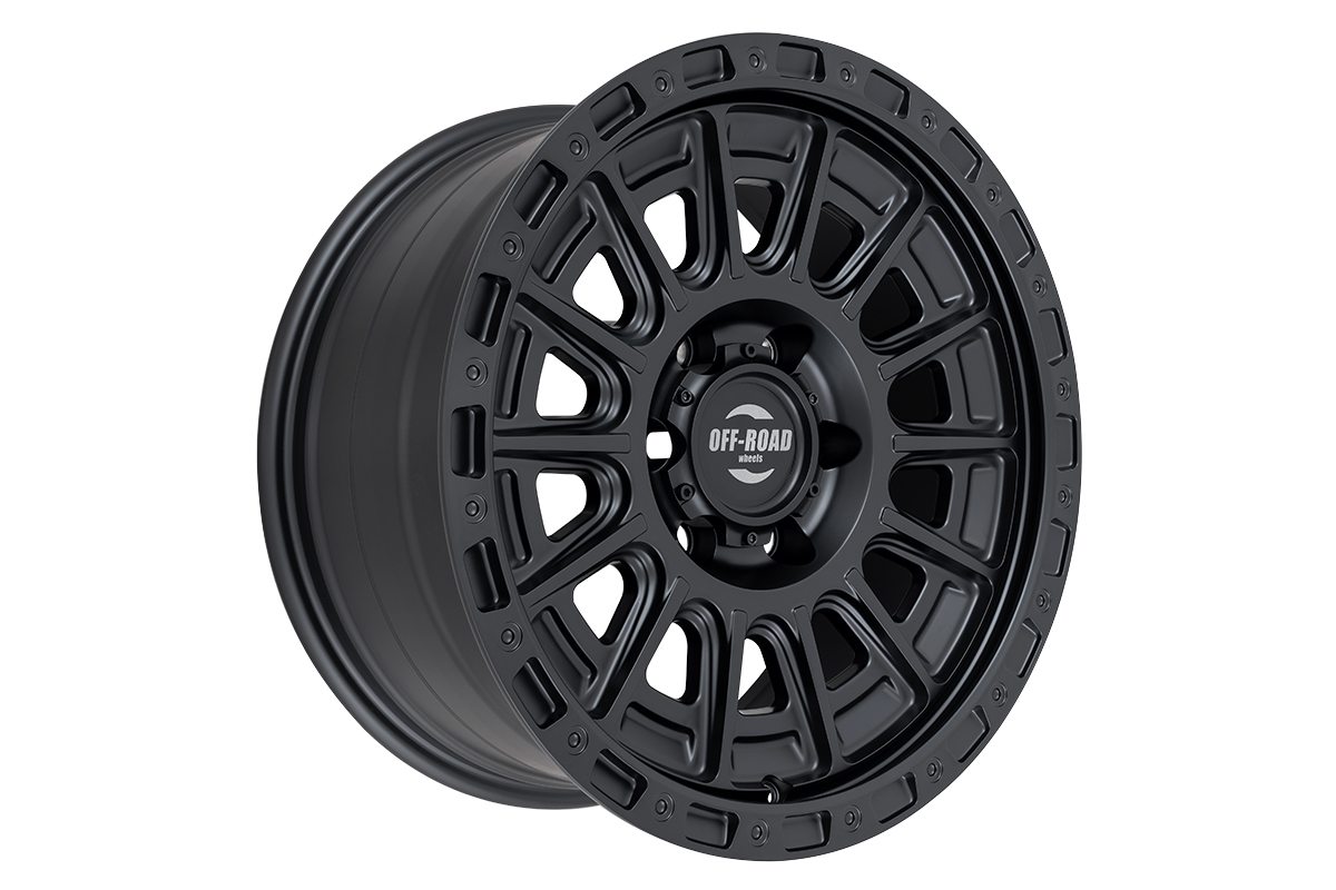 Диск литой черный матовый 6x139,7 8,5xR18 d110,5 ET+18 (продаются по 4 шт.) FFL85638-1885-63910B+18