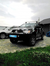 Бампер передний силовой без кенгурина "Спорт" KDT Mitsubishi L200 Triton   13017