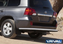 Защита заднего бампера d76 RIVAL Toyota Land Cruiser 200 2011-2015  R.5713.016