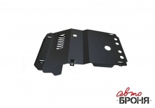 Защита картера без крепежа АвтоБроня Toyota Land Cruiser 120 Prado 2002-2009  1.05731.1