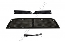 Защитная сетка решетки радиатора и решетки переднего бампера Русская артель Renault Duster 2015-  SRR-139502