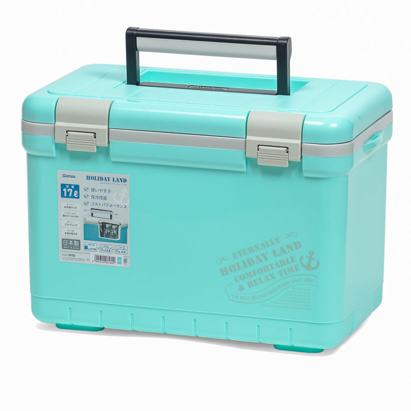 Термобокс SHINWA Holiday Land Cooler 17H синий  HLC-17H-BL
