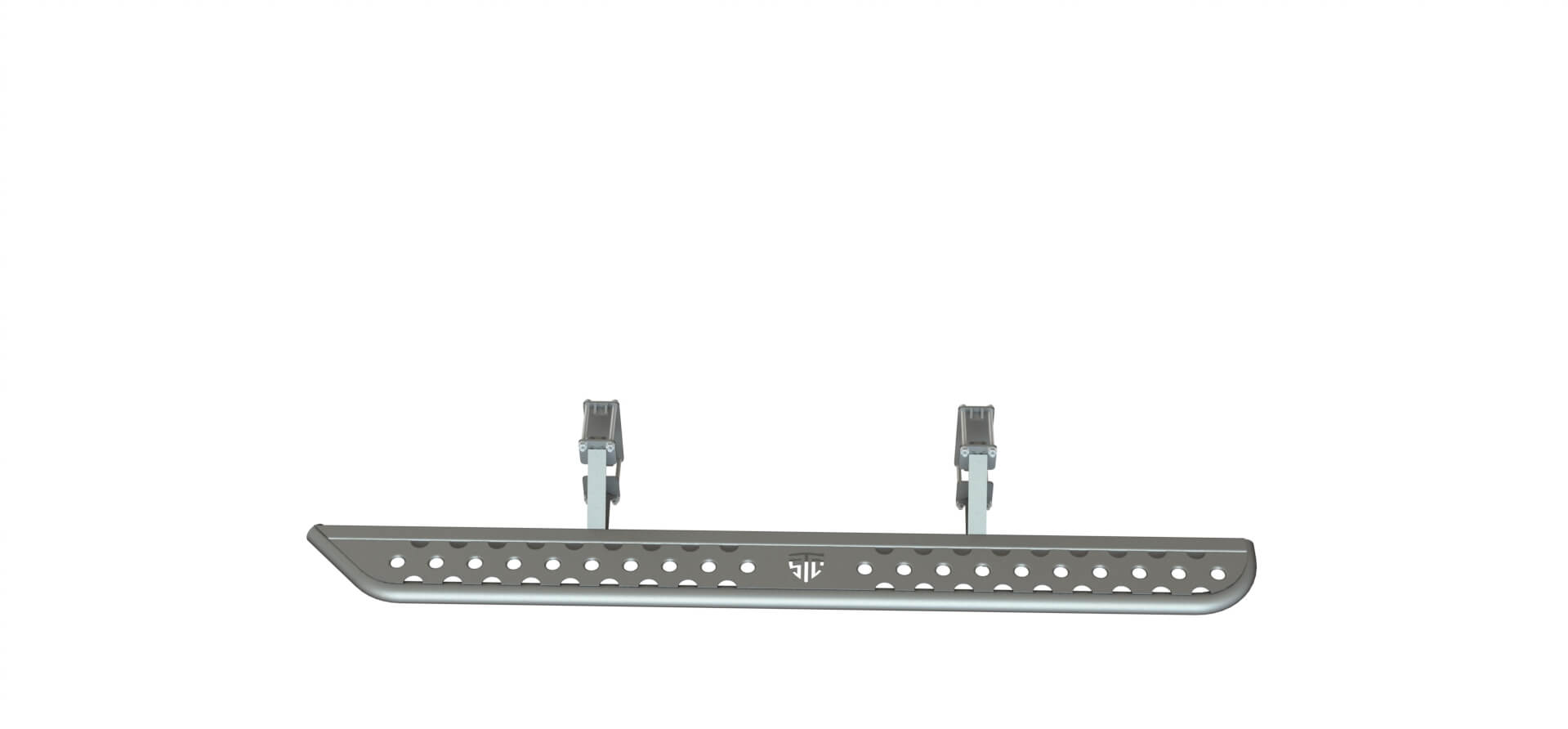 Пороги силовые Toyota Hilux 2005-2014 цельная ступень STC-TH05-S-С1