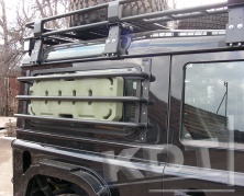 Защита боковых окон KDT  Land Rover Defender 90/110 1119G Защита боковых окон KDT  Land Rover Defender 90/110 1119G