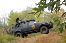 Багажник экспедиционный алюминиевый KDT  Nissan NP-300 12071L