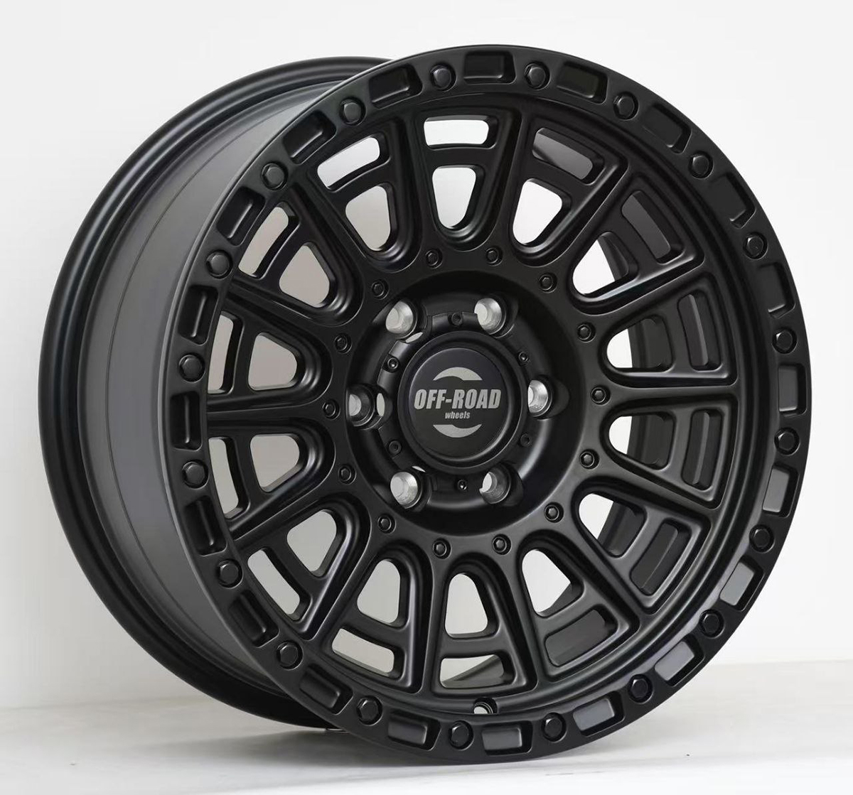 Диск литой черный матовый 6x139,7 8,5xR18 d106,2 ET+20 (продаются по 4 шт.) FFL2140-1885-63906B+20