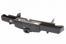 Бампер задний РИФ Mitsubishi L200 2015+ с площадкой под лебёдку и квадратом под фаркоп   RIFTMQ-20130