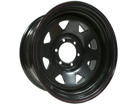 Диск колесный стальной штампованный ORW 27B, 6x139.7, 17x8, ET25, ЦО 110, черный 1780-63910BL+25