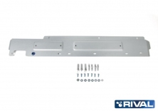 Защита топливных трубок+комплект крепежа RIVAL Mitsubishi Outlander  333.4039.1