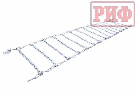 Цепи противоскольжения РИФ Грузовик "лесенка" 25 мм, 245/70R19,5 (к-т 2 шт.) RIF18-0-0002228