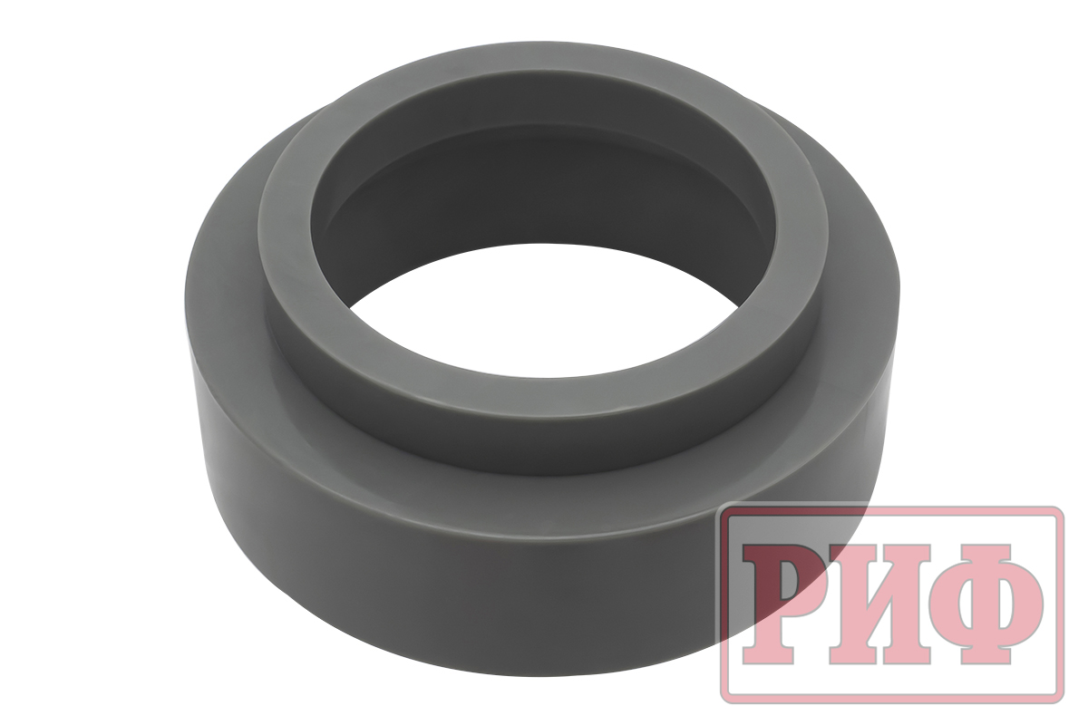 Проставка РИФ под заднюю пружину Mitsubishi Pajero I и II 1982-1997, Pajero Sport I, II, III 1998+ 50 мм полиуретан CS415-50