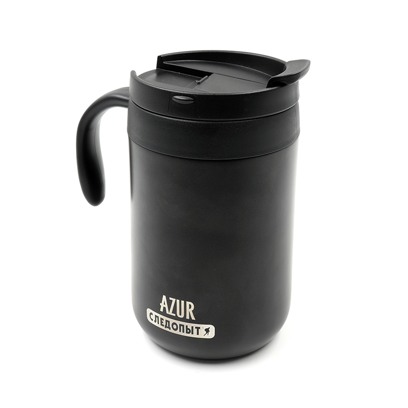 Термокружка "СЛЕДОПЫТ-AZUR", нержавеющая сталь, 500 мл PF-CWS-P104