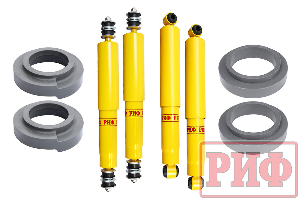 Лифт-комплект РИФ лайт Nissan Patrol Y60 и Y61 лифт 30 мм RIF-Y61-B-lite