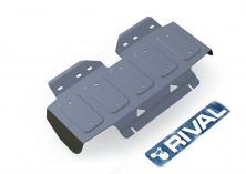 Защита радиатора RIVAL Nissan Patrol Y62 2010-  333.4121.1.6
