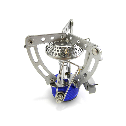 Горелка газовая портативная СЛЕДОПЫТ "Одинокий путешественник" резьбовой баллон  PF-GSP-S01