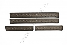 Накладки на внутренние пороги дверей Русская артель Nissan X-trail NN-152302