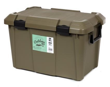 Ящик экспедиционный IRIS HD OUTDOOR BOX SOLID CONTAINER SC600D хаки, 45 литров 60x37,5x38 см.  ODB-600DBKH