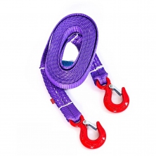 Буксировочный ремень 4/6 т 4м Крюк/Крюк Tplus T007599