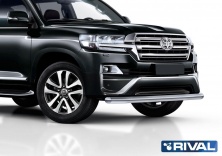 Защита переднего бампера d76 RIVAL Toyota Land Cruiser 200 Executive 2016-2017  R.5717.013
