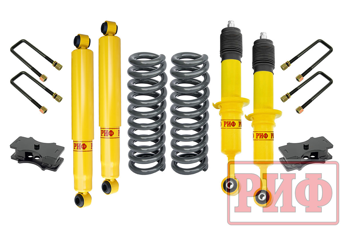 Лифт-комплект РИФ лайт Toyota Hilux 2015+ лифт 40 мм RIF-REV-B-lite