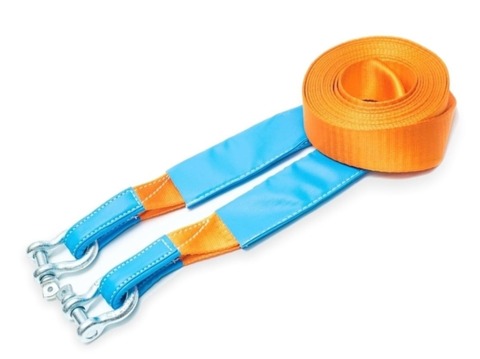 Динамический строп (рывковый) 9 т 9 м серия "Стандарт" (шаклы 3.25т- 2 шт. и мешок) T017834