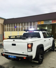 Бампер задний силовой KDT Toyota Tundra    22022