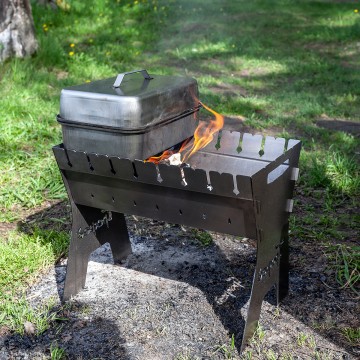 Мангал разборный Трофей (2 мм), с сумкой  T-MT-02С