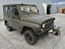 Передний фаркоп на УАЗ Hunter Уникар un101