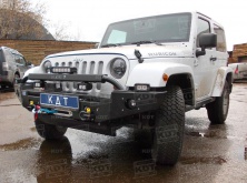 Бампер передний силовой KDT 23012 Jeep Wrangler