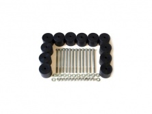 Бодилифт комплект 4x4sport Toyota Landcruiser 70/80, черный  Body-TOY-50-12BL