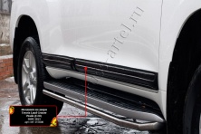 Молдинги на двери Русская Артель Toyota LC Prado 150 2013+ MT-075000