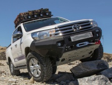 Бампер силовой передний AL без ПТФ RIVAL Toyota Hilux Revo 2015-  2D.5701.1.B-NL