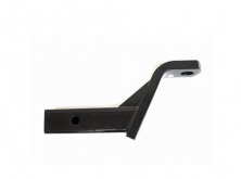 Фаркоп съемный под квадрат с занижением 5", черный redBTR   500500