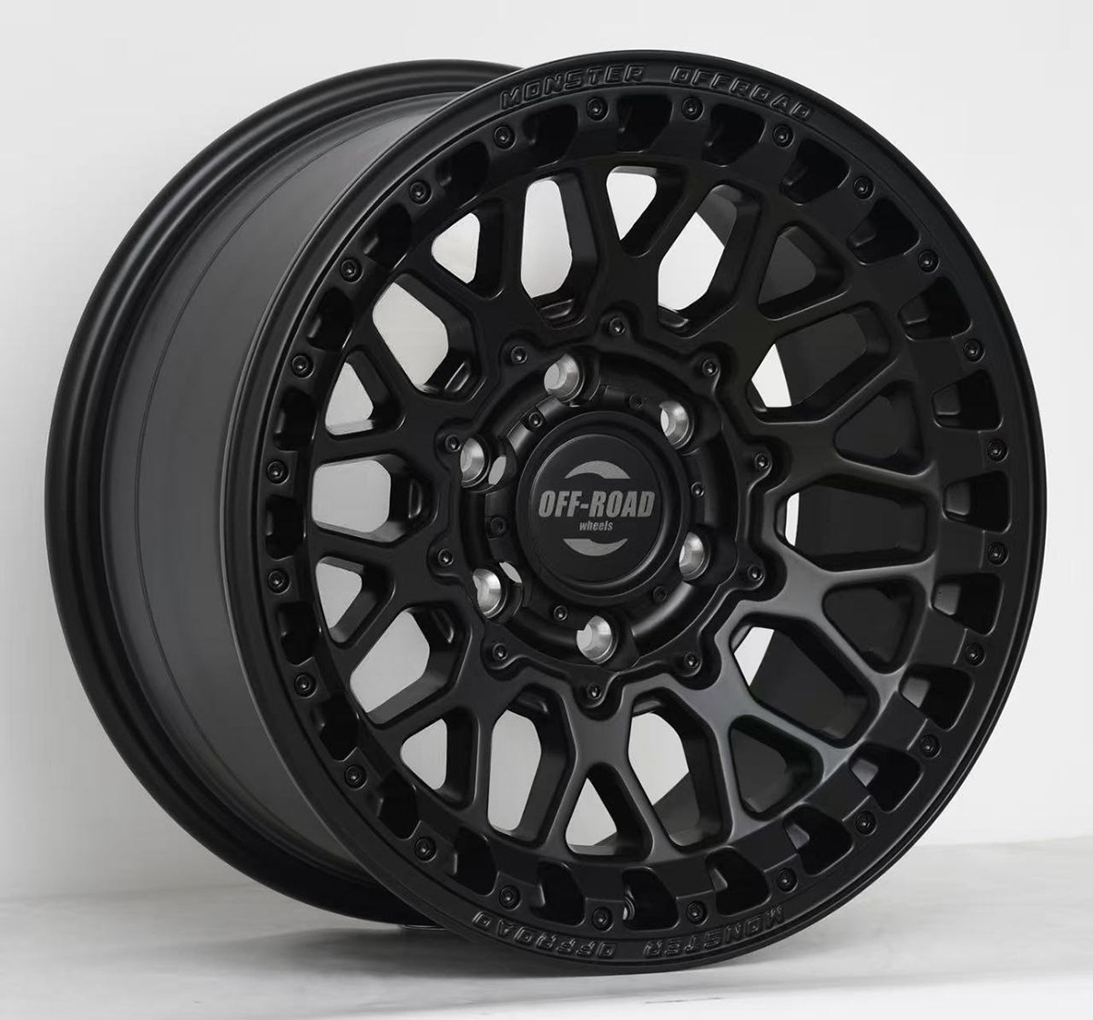 Диск литой черный матовый 6x139,7 8,5xR17 d106,1 ET+20 (продаются по 4 шт.) FF2131-1785-63906B+20
