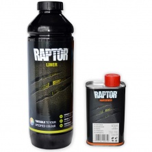 Защитное покрытие повышенной прочности RAPTOR 2K U-POL 1л. 750мл+250мл (колеруемый) RLT/S1