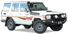 Шноркель SAFARI Toyota Landcruiser 71-79 с 3/2007 с мотором 1HZ 4.2L-V6, дизель, правая сторона  SS77HFZ
