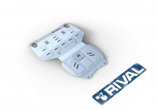 Защита радиатора + картера RIVAL Toyota Hilux 2015-/ Toyota Fortuner 2017-    333.5710.1.6