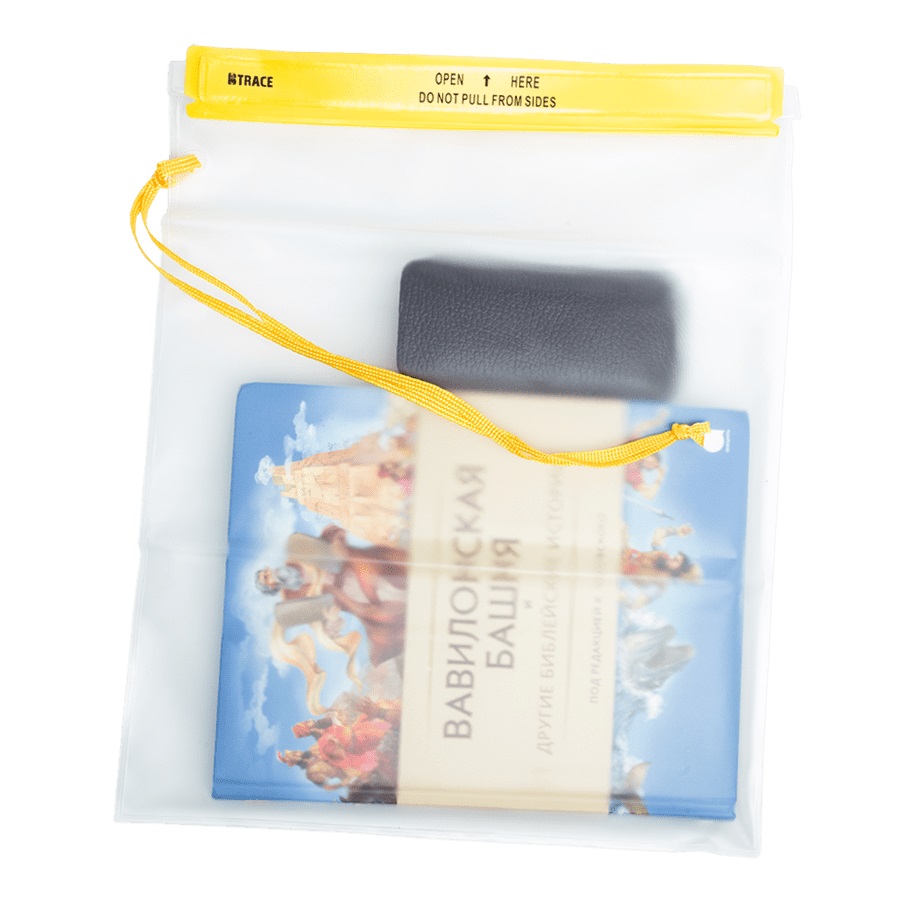 Гермопакет BTrace плоский ПВХ 26,7x35,6 см (Прозрачный) A0277