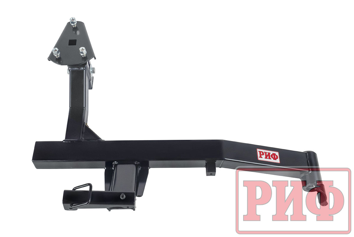 Калитка РИФ с фаркопом в штатный задний бампер Toyota Land Cruiser 100 с подсветкой номера RIF100-80004