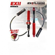 Амортизатор с бачком и регулировкой Explorer TLC70 90-95 передний, лифт 0-2"  EX2-8-22-509