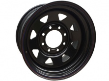 Диск штампованный черный 8x165.1 17х9 D121 ET0    1790-86521BL-0